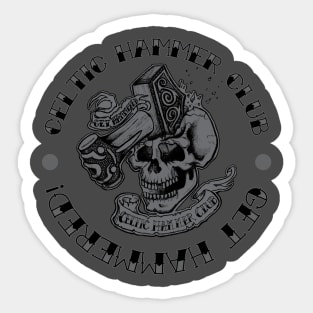 Skull Splitter Sticker